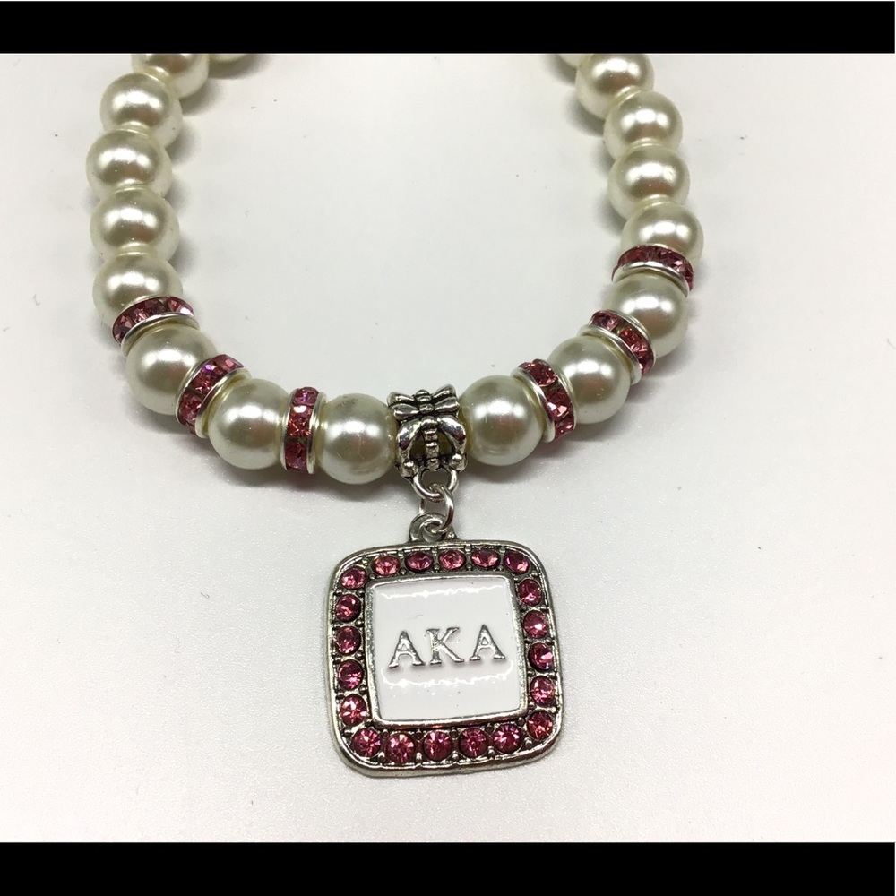 AKA Pearl Bracelet